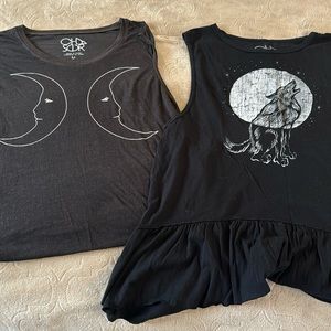 Chaser Bundle of 2 Moon Tank Tops
